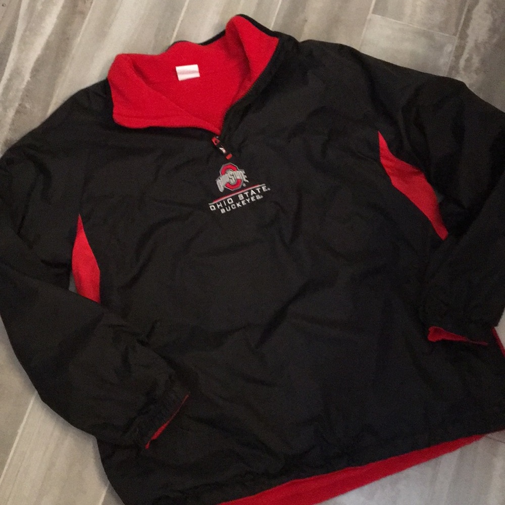 Fleece Lined Ohio State Pull Over Jacket